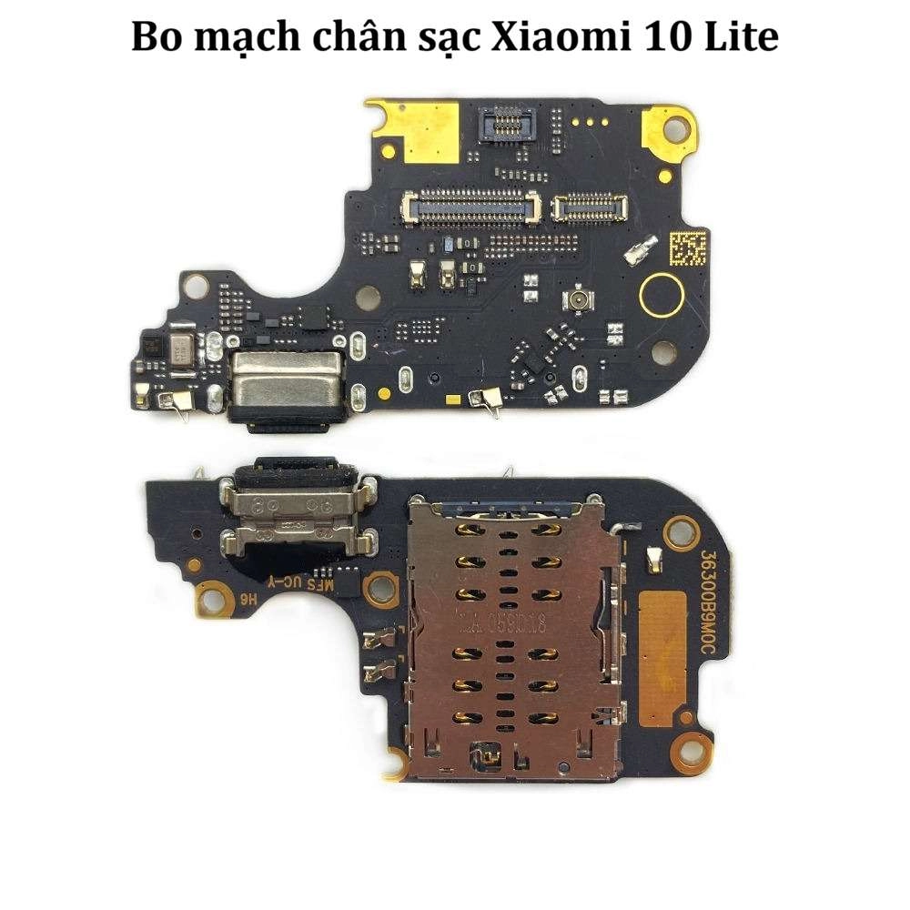 Thay bo mạch chân sạc Xiaomi 10 Lite 5G gồm cả microphone nghe gọi